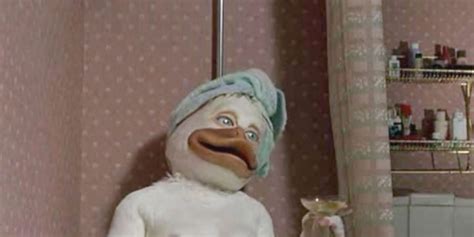 (Title card and footage of <b>Howard the Duck</b>) NC (voiceover. . Howard the duck nude